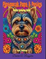 "Pipsqueaks & Posies" Yorkie Coloring Book (3rd. Edition)