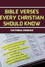 Bible Verses Every Christian Should Know