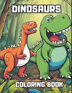 Dinosaurs Coloring Book