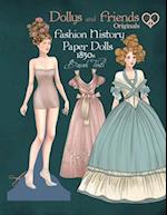 Dollys and Friends Originals Fashion History Paper Dolls, 1830s