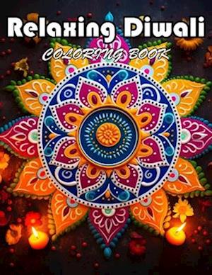 Relaxing Diwali Coloring Book for Adult