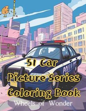 51 car coloring book for kid 4 - 11