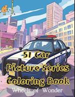 51 car coloring book for kid 4 - 11