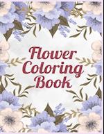 Flower Coloring Book