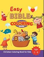 Easy Bible Coloring Book