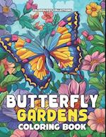 Butterfly Gardens Coloring Book