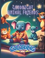 Goodnight Animal Friends Coloring Book