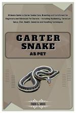 Garter Snake as Pet