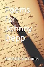 Poems for Johnny Depp