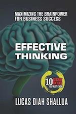 Effective Thinking