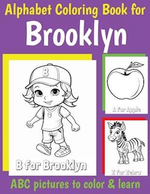 ABC Coloring Book for Brooklyn