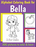 ABC Coloring Book for Bella