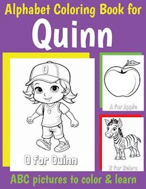 ABC Coloring Book for Quinn