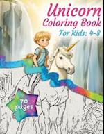 Unicorn Coloring Book For Kids