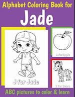 ABC Coloring Book for Jade