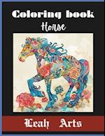 Coloring Book Horses
