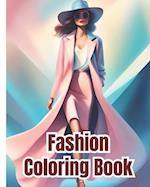 Fashion Coloring Book for Adults and Teens
