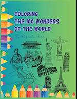 Coloring The 100 Wonders Of The World