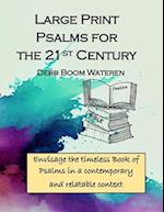 Large Print - Psalms for the 21st Century