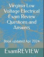 Virginia Low Voltage Electrical Exam Review Questions and Answers