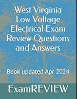 West Virginia Low Voltage Electrical Exam Review Questions and Answers