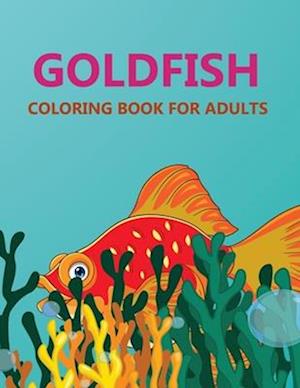 Goldfish Coloring Book For Adults