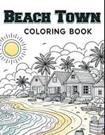 Beach Town Coloring book