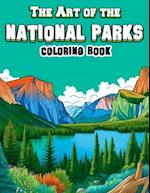 The Art of the National Parks Coloring book