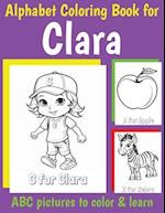 Clara Personalized Coloring Book