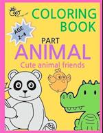Coloring Book PART ANIMAL