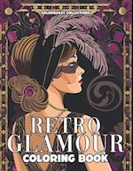 Retro Glamour Coloring Book