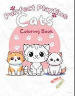 Purrfect Playtime-Cats Coloring Book for Kids