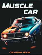 Muscle Car Coloring book