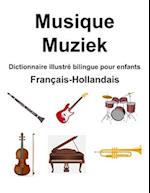 Français-Hollandais Musique / Muziek Dictionnaire illustré bilingue pour enfants