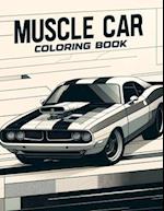 Muscle Car Coloring book