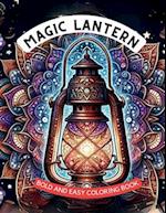 Magic Lantern Bold and Easy Coloring Book