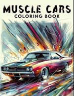 Muscle Cars Coloring book