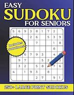 Easy Sudoku for Seniors Large Print