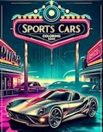 Sports Car Coloring Book