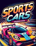 Sports Cars Coloring Book