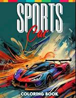 Sports Car Coloring Book