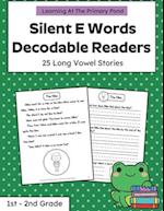 Silent E Words Long Vowel Readers