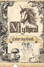 Mythical Coloring Book for Adults