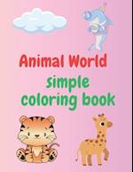 animal world Coloring Book For Adults & Kids