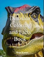 Dinosaur Coloring and Facts Book 