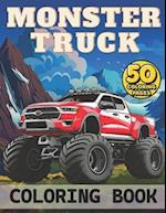 Monster Truck Coloring Book for Kids