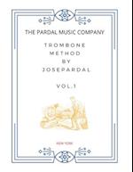 Trombone Method by Jose Pardal Vol,1