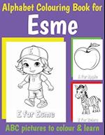 Esme Personalized Coloring Book