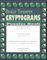 Brain Teasers Cryptograms Puzzles Book