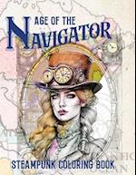 Age of the Navigator Steampunk Coloring Book